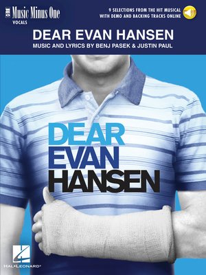 cover image of Dear Evan Hansen Songbook